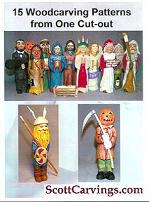 15 Wood Carving Patterns - $9.00