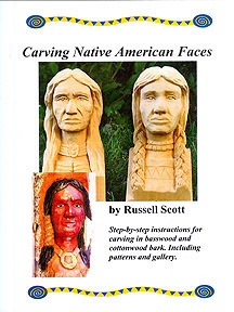 Carving the Native American Face Book - $9.00