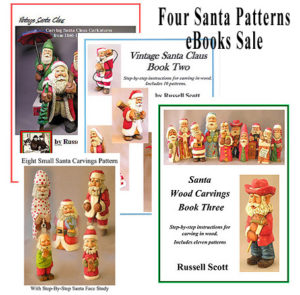 Scott Carvings Four Santa Patterns eBooks Sale