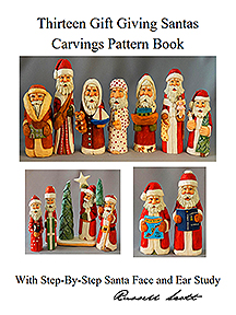 Thirteen Gift Giving Santas Carvings Pattern eBook - $9.00 - Sale