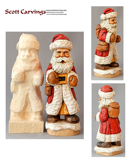 Universal Santa Rough Out 9 X 3X 3 – $29.00